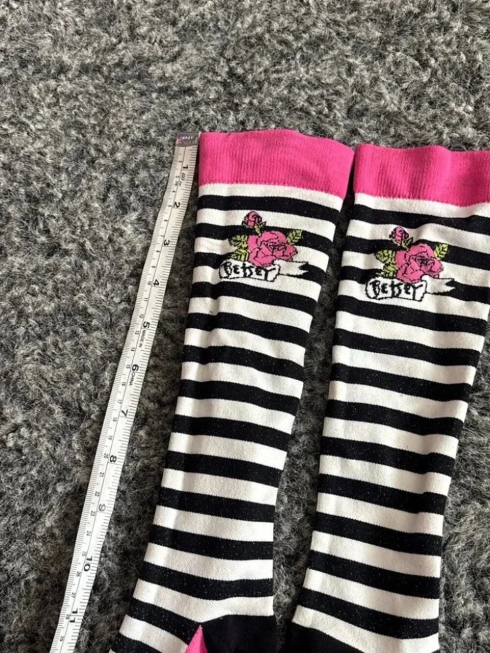 Betsey Johnson Knee High Socks